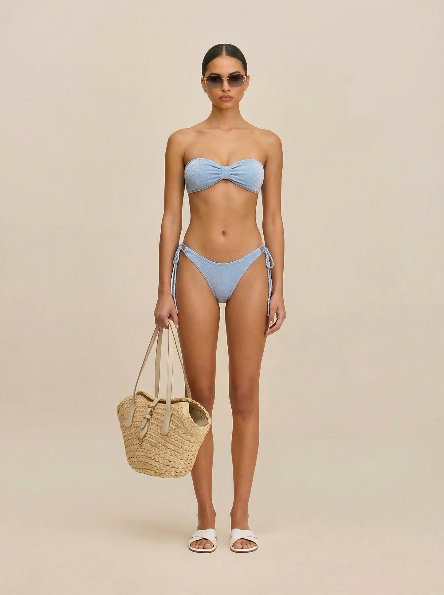 Dare to Shine - Blue Shimmer Bikini Bottom
